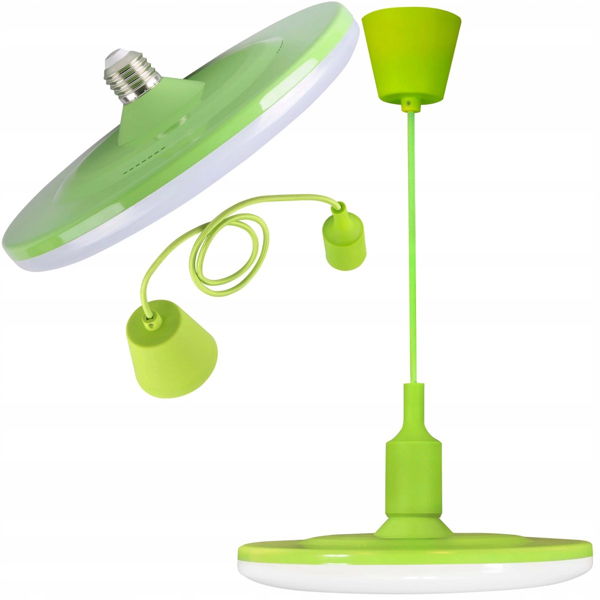 KIKI 15 LED Hanglamp Groen - Decoratief en Functioneel
