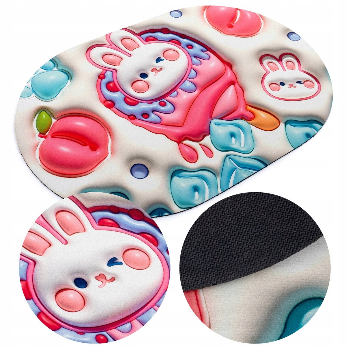3D Antislip Badmat Absorberend Magic Rose 37x55 cm