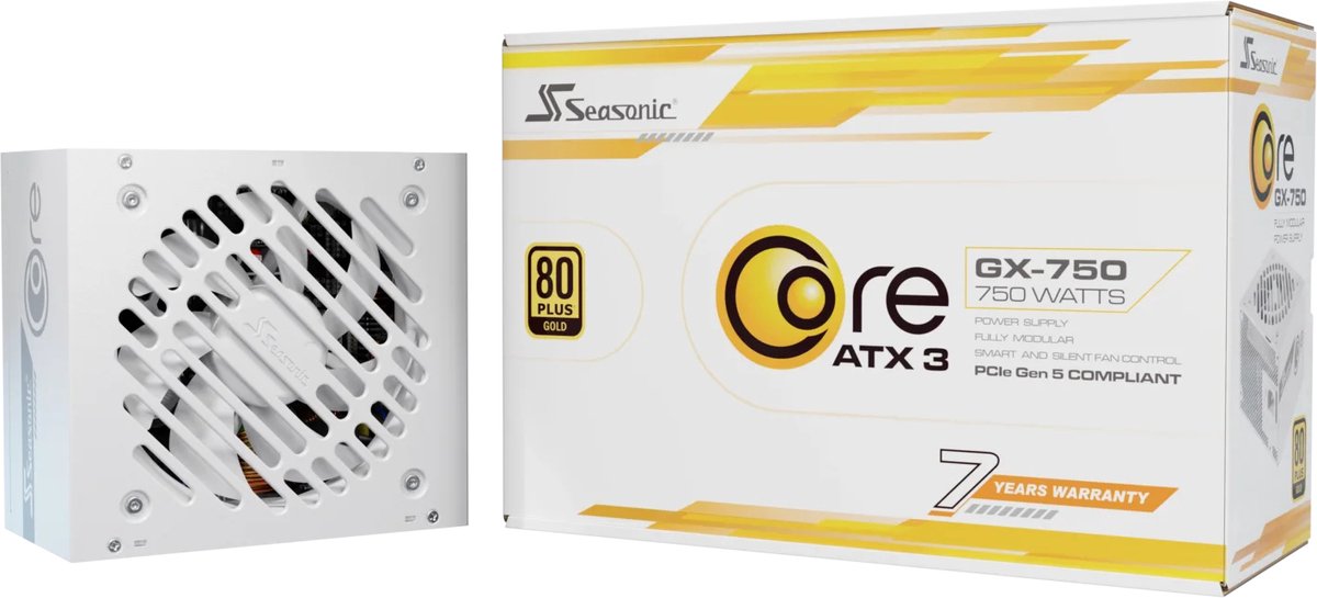 Seasonic CORE GX ATX3.1 Wit - 750 W