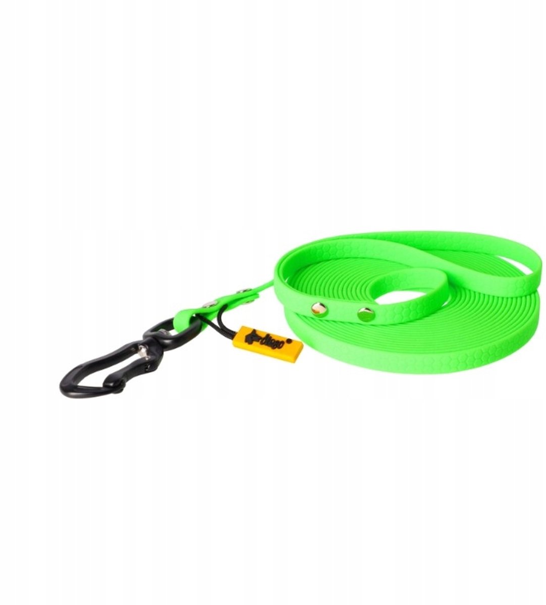 DINGO FLEX HONEY Hondentrainingslijn 5m Groen - Waterdicht & Duurzaam