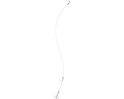 Deadbait Leaders 1x single + treble 50cm 30lb 2pcs Rozemeijer - Doodaas Onderlijn - Doodaas Dreg - Onderlijn Snoek - Onderlijn Snoekbaars — afbeelding 3