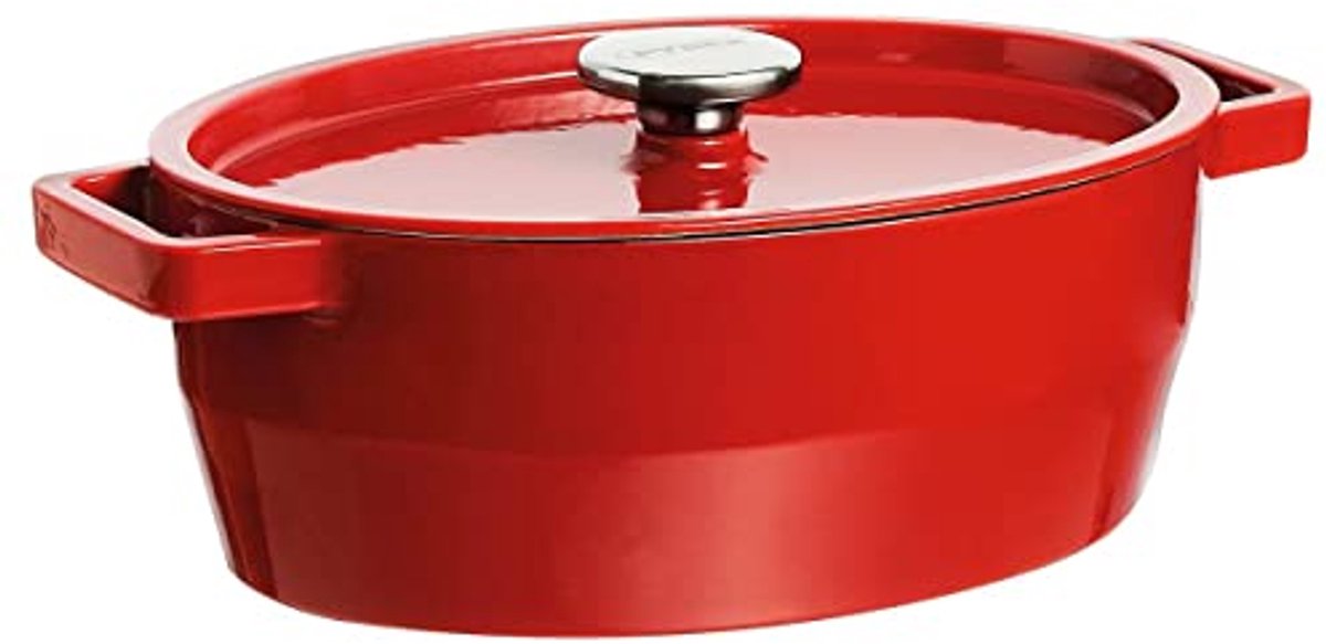 Gietijzeren Braadpan - Ideaal voor Evenwichtige Warmteverdeling en Voedselhygiëne