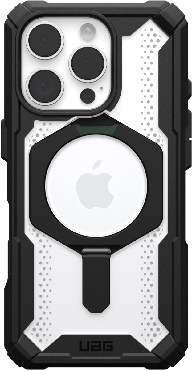 UAG - Plasma XTE Mag geschikt voor iPhone 16 Pro Hoesje - black/clear