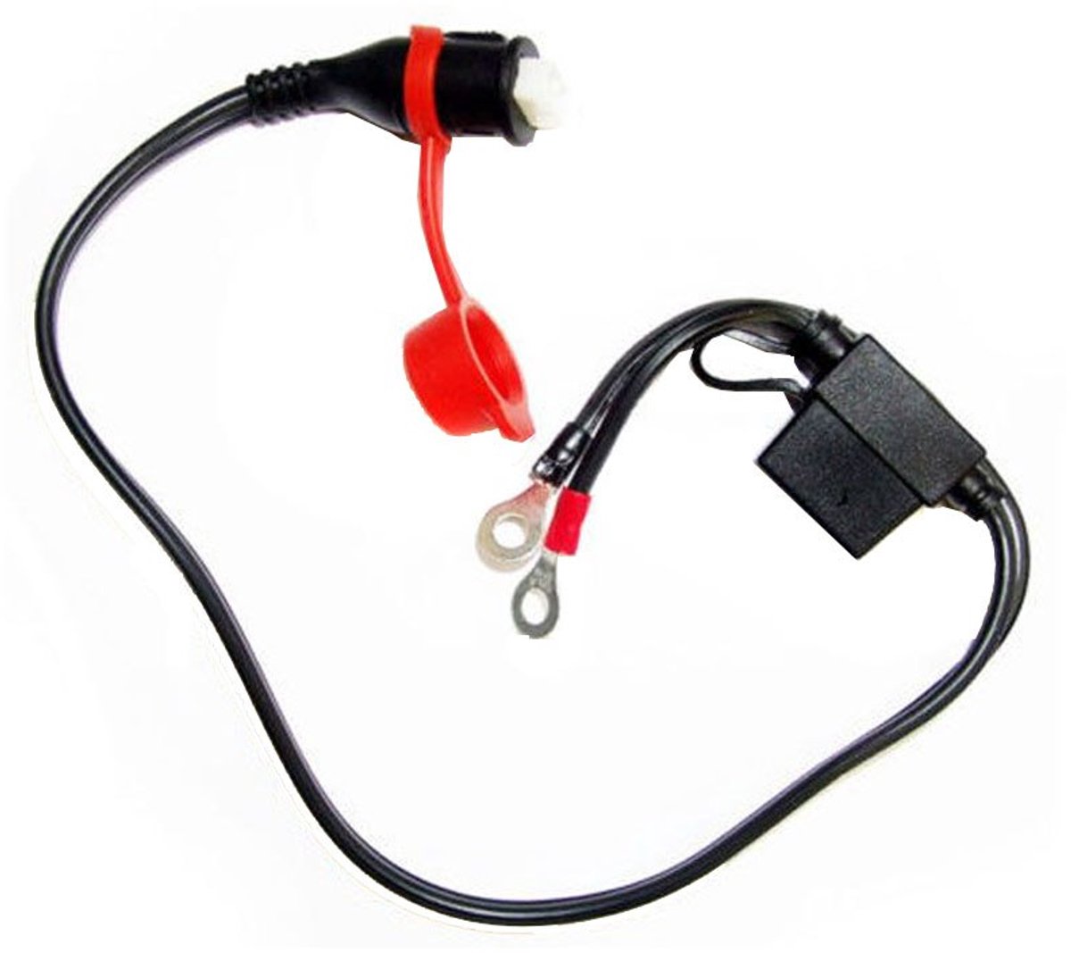 Tecmate Oplaadkabel voor batterij - Tm-71 Vast Met Waterdichte Kap