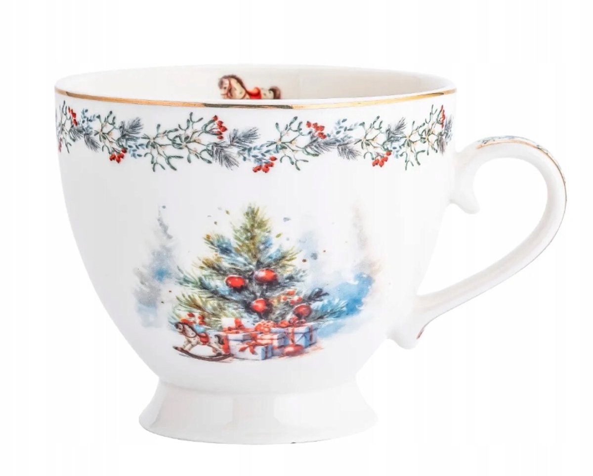 Altom Design Magia Świąt Mokkapot - 400 ml porselein