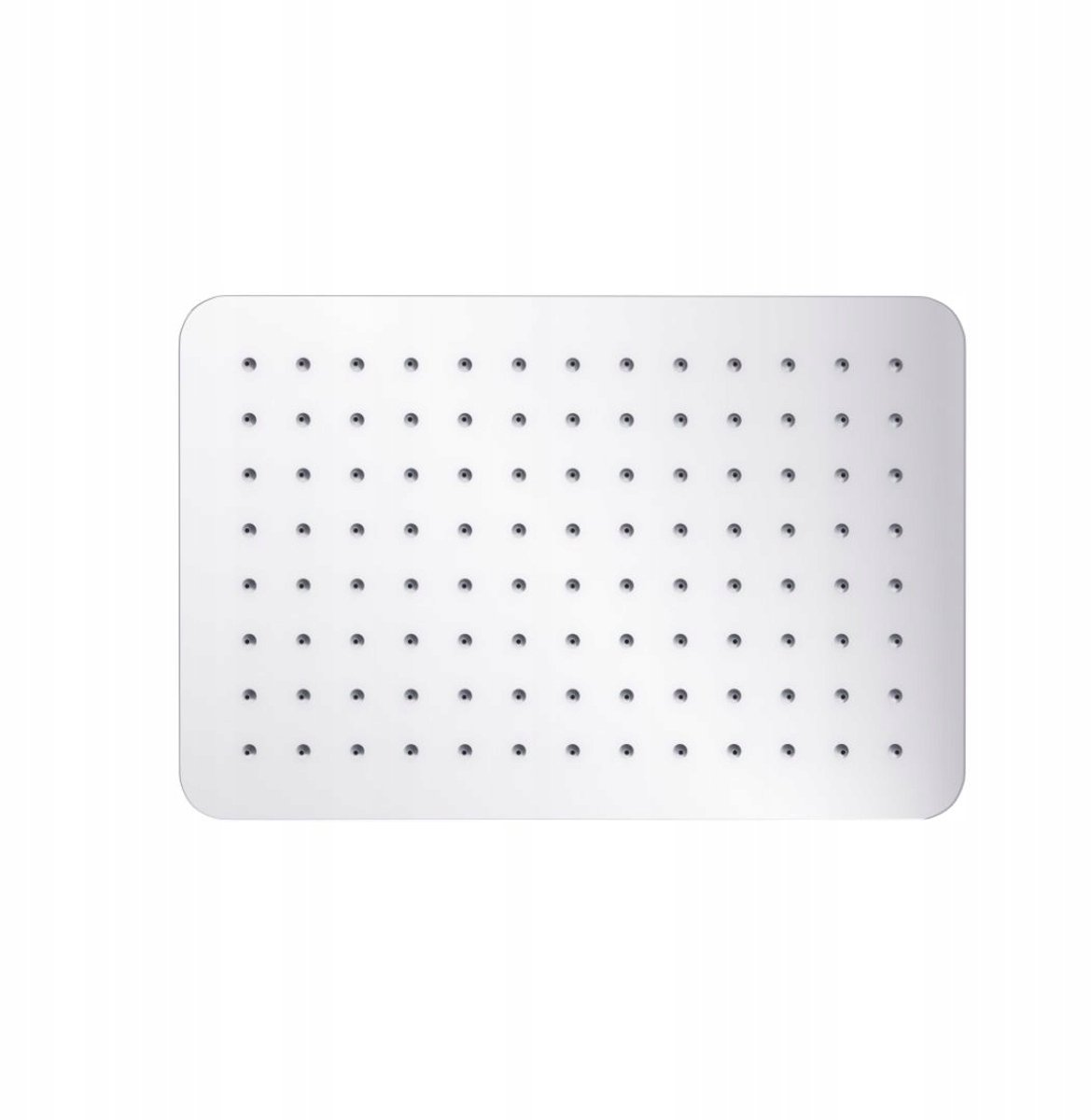 Excellent Zachte Slanke Douchekop Rechthoekig 200x300mm Chroom