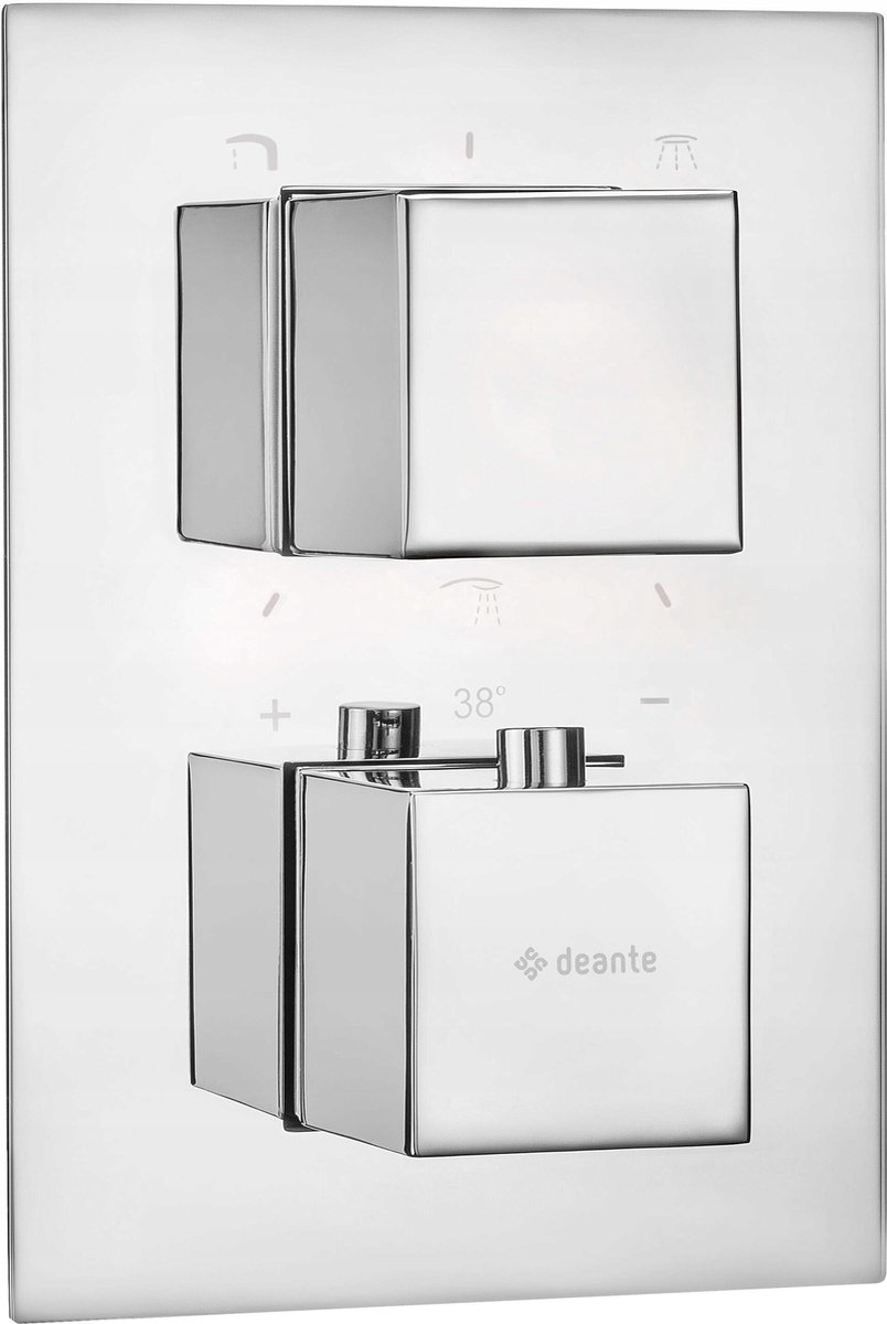 Deante Box Thermostatische Externe Unit - Chroom