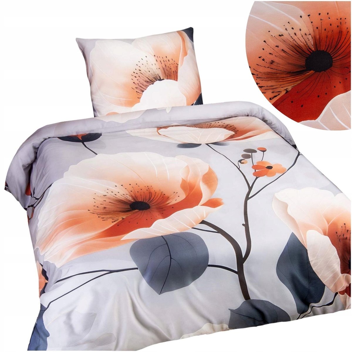 Satynlove Premium Beddengoed 140x200 Katoen Satijn 2 Delig
