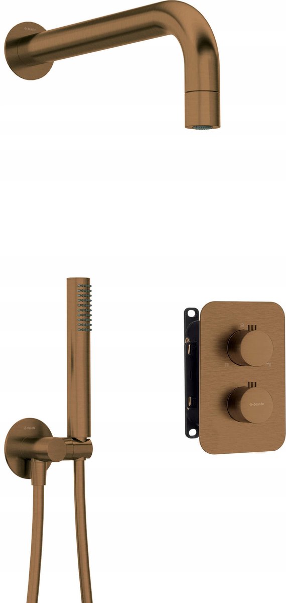 Deante Thermostatische Doucheset Inbouw met BOX - Strak Design