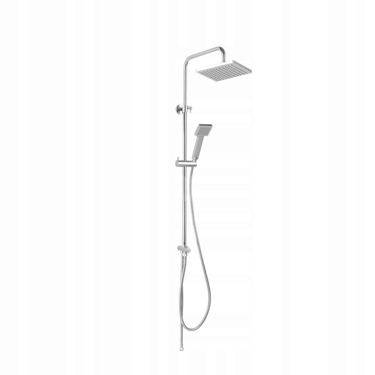 Ferro Wizard Square Doucheset Opbouw Chroom