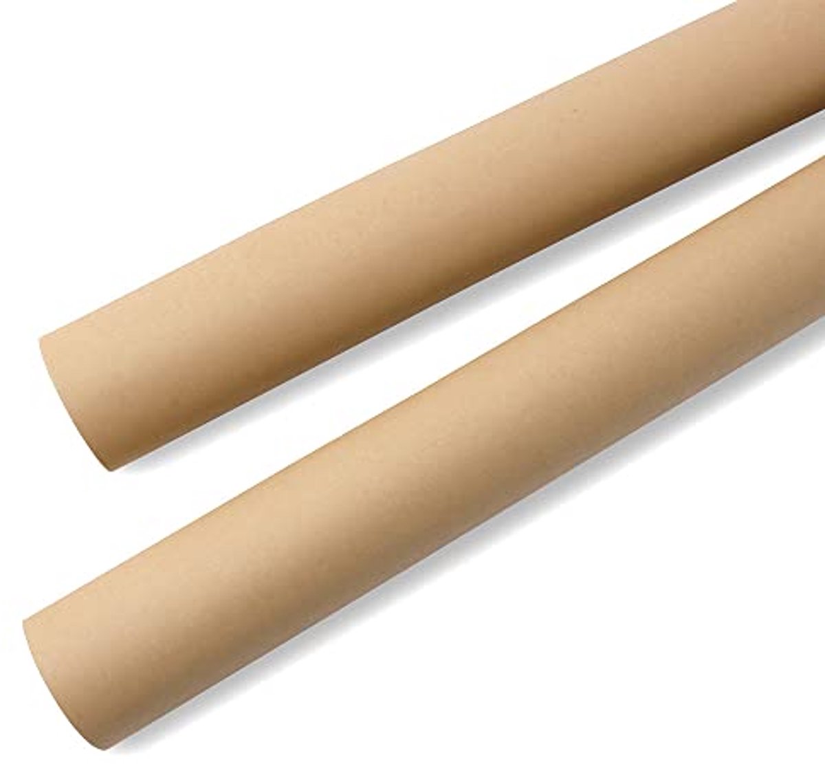 Duurzaam Kraftpapier Cadeaupapier Set - 2 Rollen, 10 x 0,7 m, 100% Gerecycled