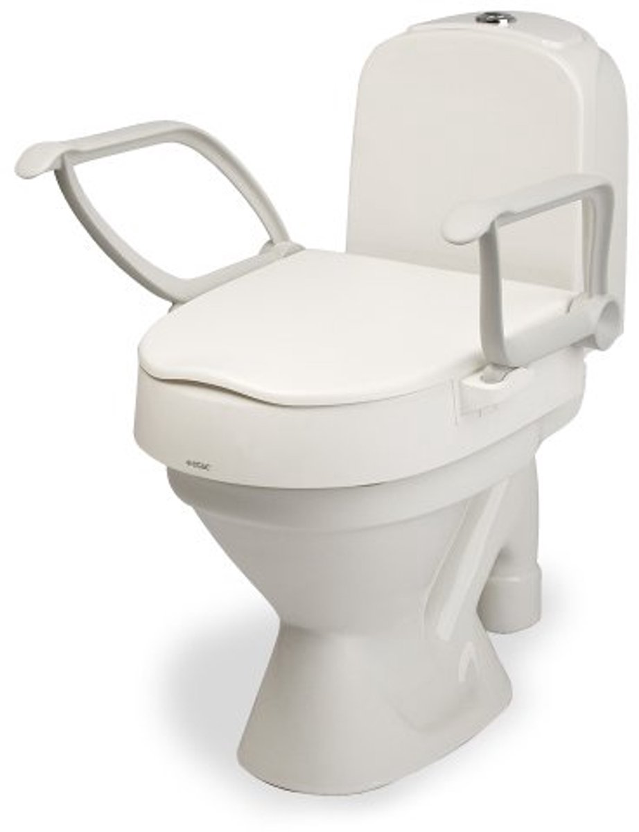 Verstelbare Toiletbrilverhoging met Armleuningen