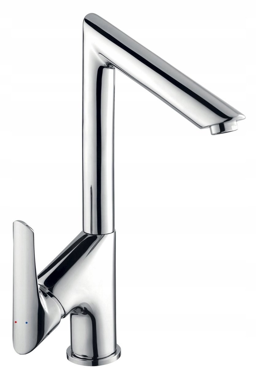 Ferro Cassino VerdeLine Keukenkraan - Chroom, Waterbesparend