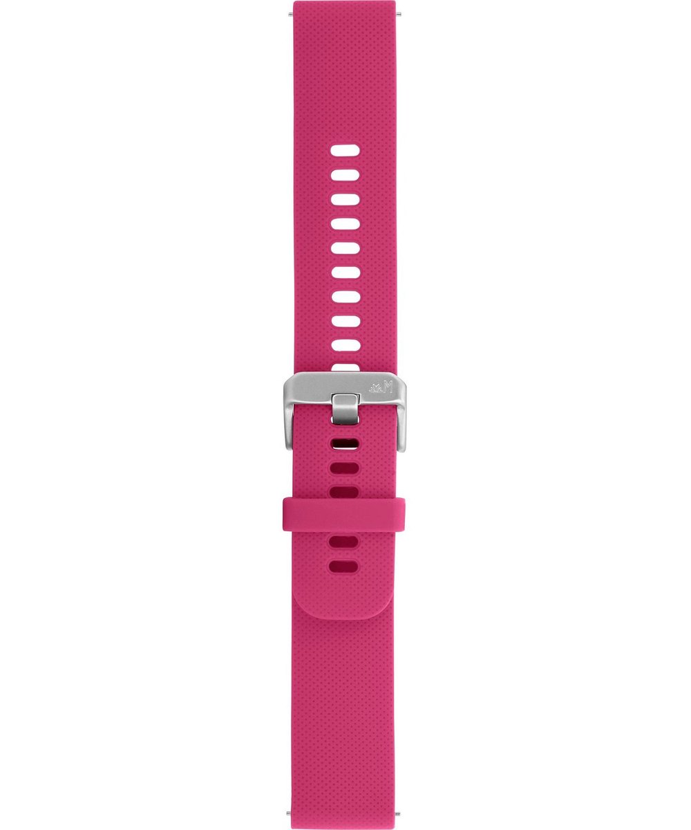 Morellato Smartwatch Band 22mm - Roze Siliconen met Gesp