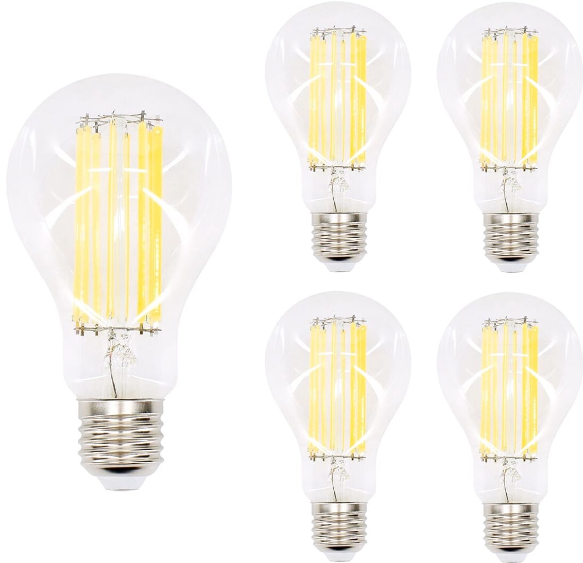 Bemko Premium LED Lamp E27 - vervangt 180W (16W) - 2500lm - 4000K Neutraal Wit - 230V - 5 stuks