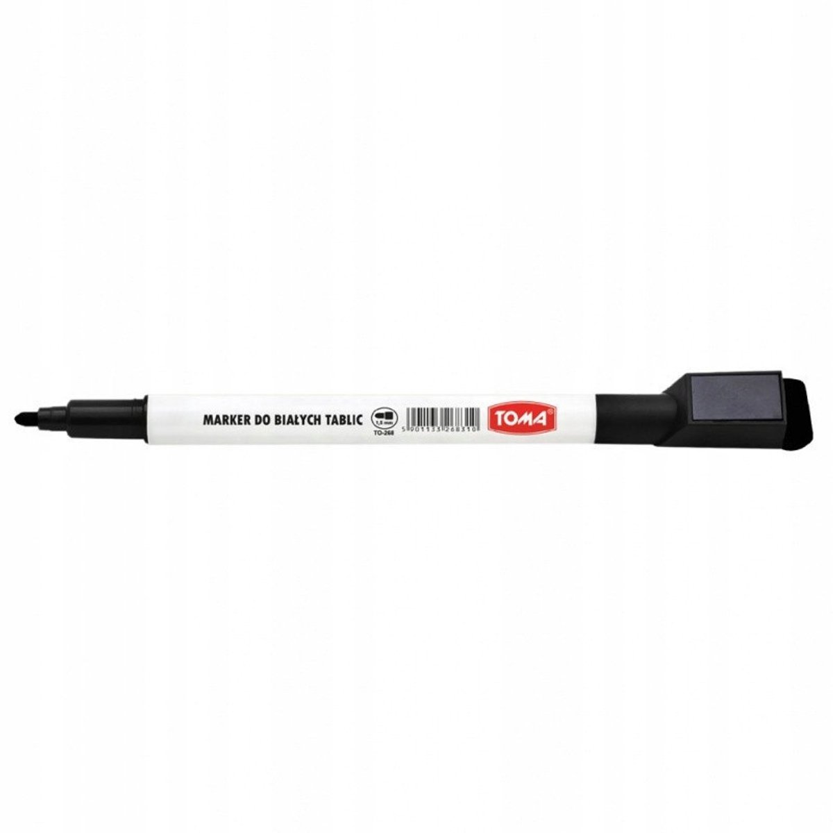 Toma Zwart Magneet Marker voor Whiteboard - Sneldrogend