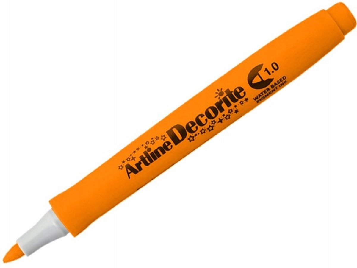 Artline Decorite Permanente Marker Neon Oranje - 1,0mm