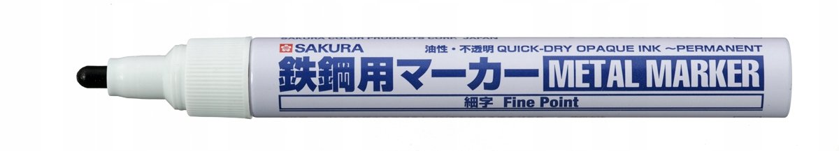 Sakura Metaal Marker - Fijne Punt, Zwart