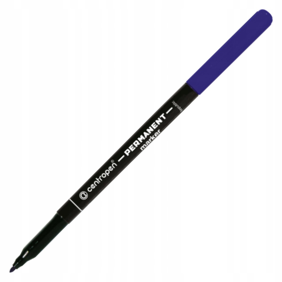 Centropen Permanente Marker Blauw 1-2 mm - Sneldrogend & Waterbestendig