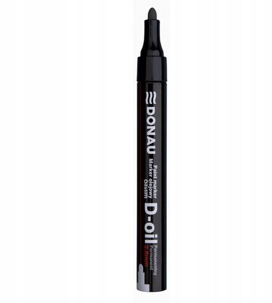 Donau D-Oil Olie Marker - Zwart, 2.8mm