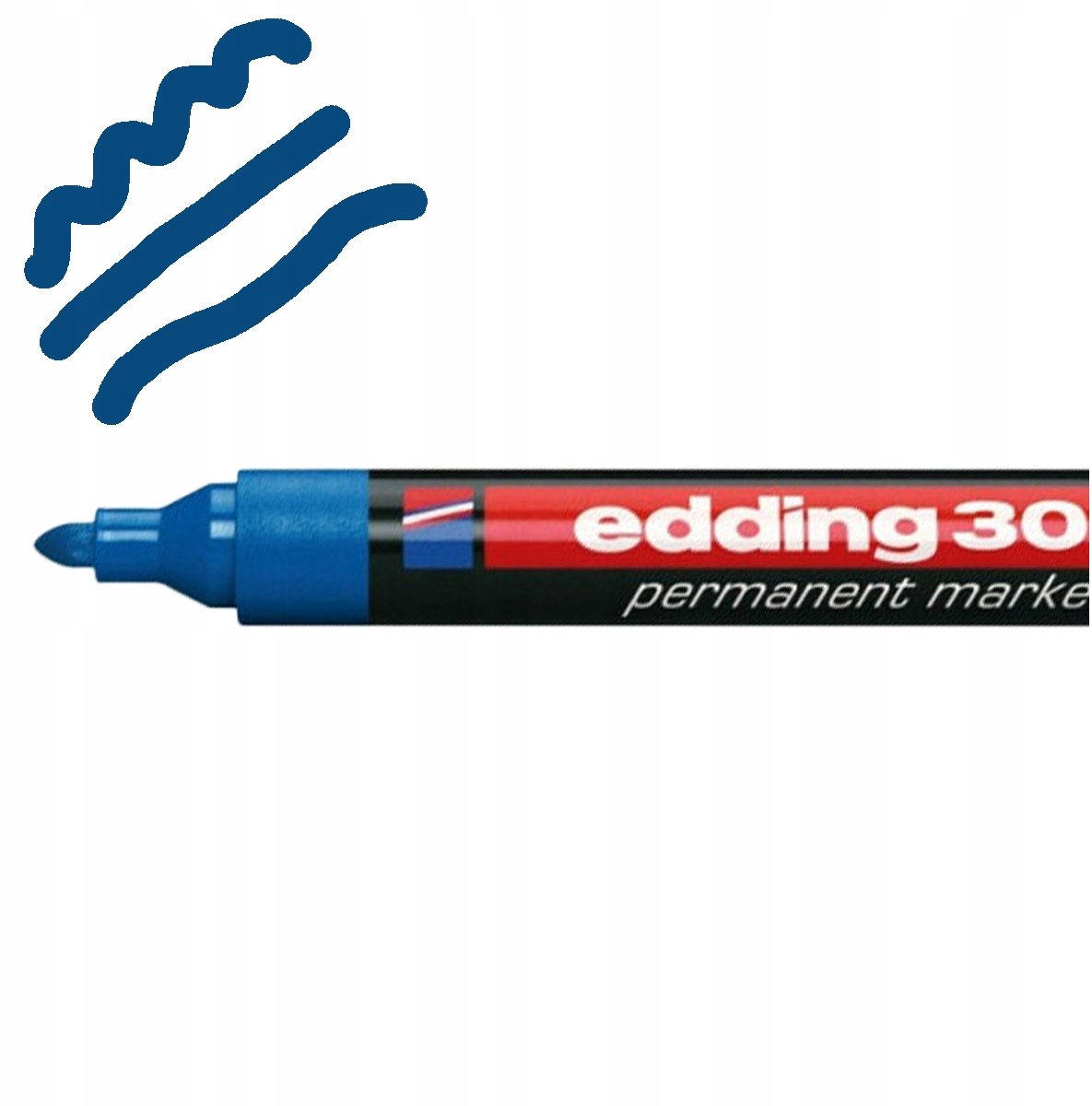 Edding Permanente Marker Blauw Rond - 1.5-3mm