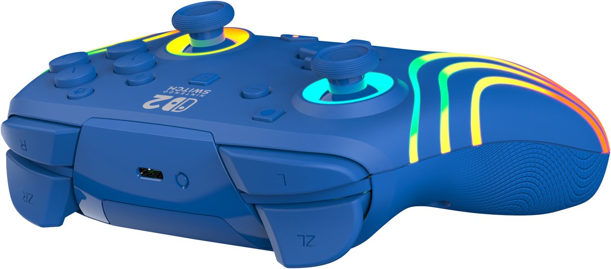 Turtle Beach Afterglow - Draadloze Controller - Nintendo Switch 2 - Blauw – foto 3