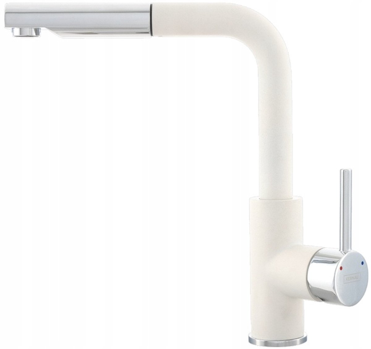 Kernau KWT 06A Keukenkraan Pure White - Graniet