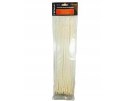 TECMAXX kabelbinders Wit 3,6x300mm - 100 stuks
