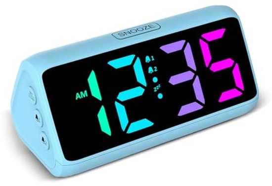 Wekker, digitaal led met 1,8 inch display, verstelbare Wekker, digitaal led met 1,8 inch display, verstelbare