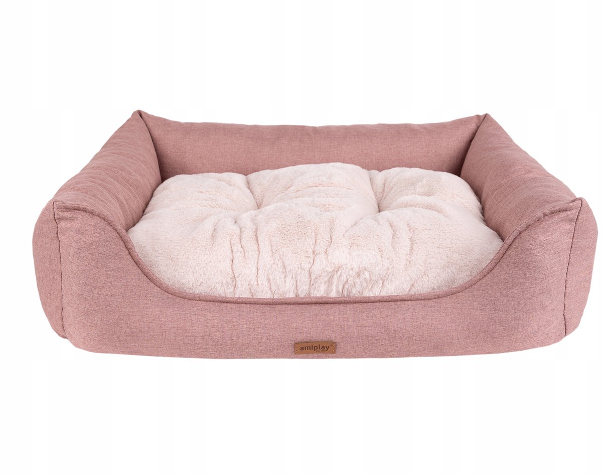 Amiplay Como Sofa Hondenkussen M - Roze