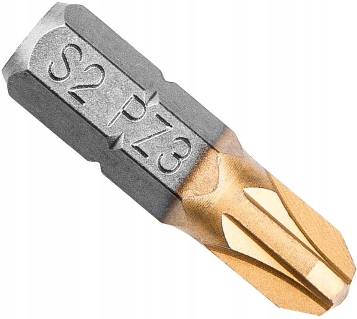 GRAPHITE Schroefbit PZ3 x 25 mm - Titaniumnitride coating