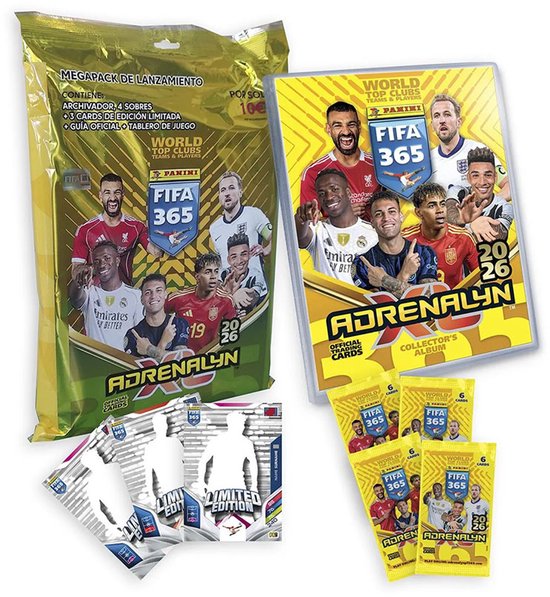 Adrenalyn XL - FIFA365 25/26 - Mega Starter Pack