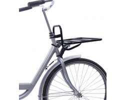 Steco Monkey Transport Voordrager - 45x30 cm - Mat zwart