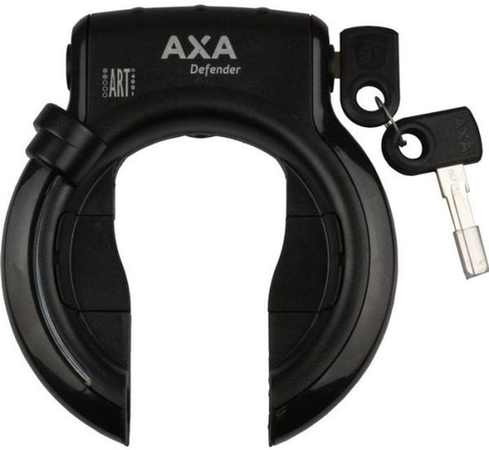AXA Defender - Veiligheidsslot - Spatbord bevestiging - Mat Zwart/Metalic Zwart van AXA — afbeelding 3