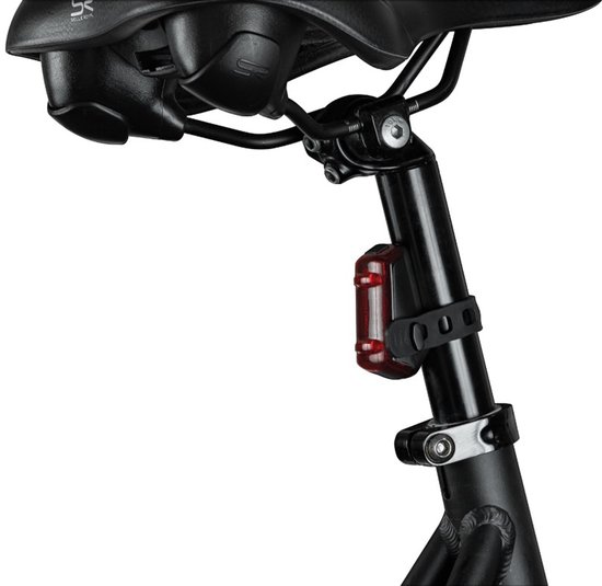 AXA Dwn Set 30 Lux Fietsverlichting – USB Oplaadbare LED Fietslampjes Voor en Achter – Waterdicht (Spatwaterdicht) – StVZO Goedgekeurd Fietslicht Set
