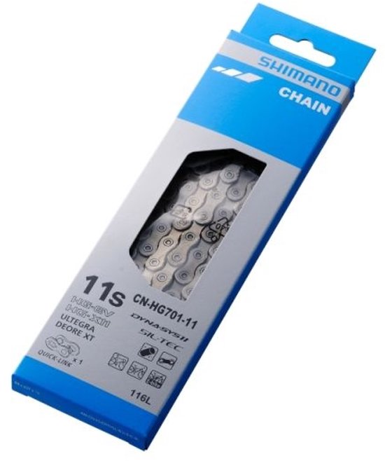 Ketting 11 speed Shimano Ultegra / Deore XT HG-701 met Quick Link - 138 schakels — afbeelding 5