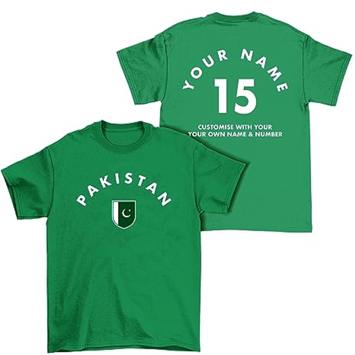 Persoonlijk T-shirt met Pakistanse Invloed voor Kinderen en Volwassenen - Biologisch Katoen