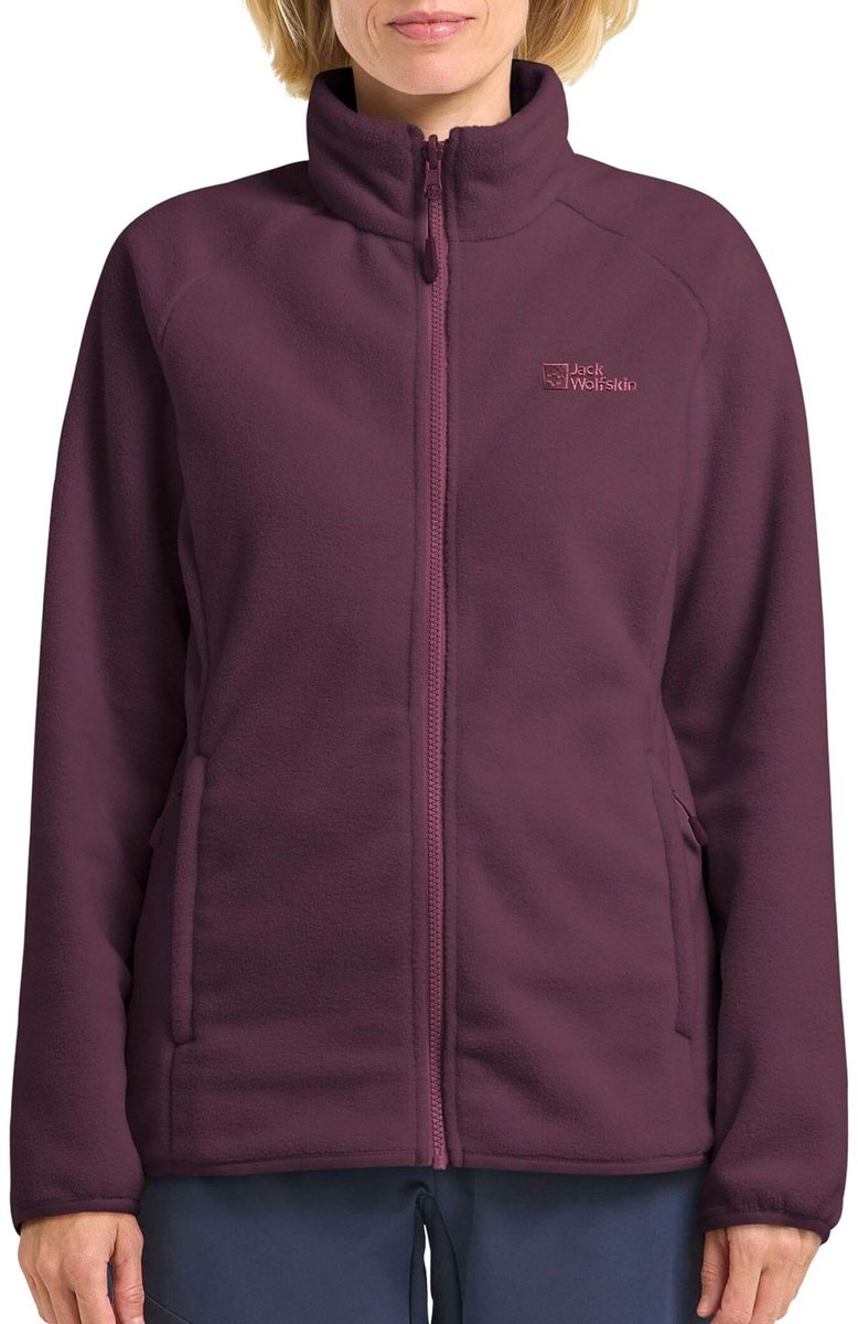 Jack Wolfskin Moonrise Fleecejack Dames Paars