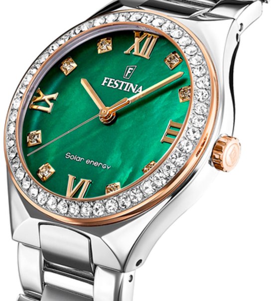 Montre Solar Energy Green