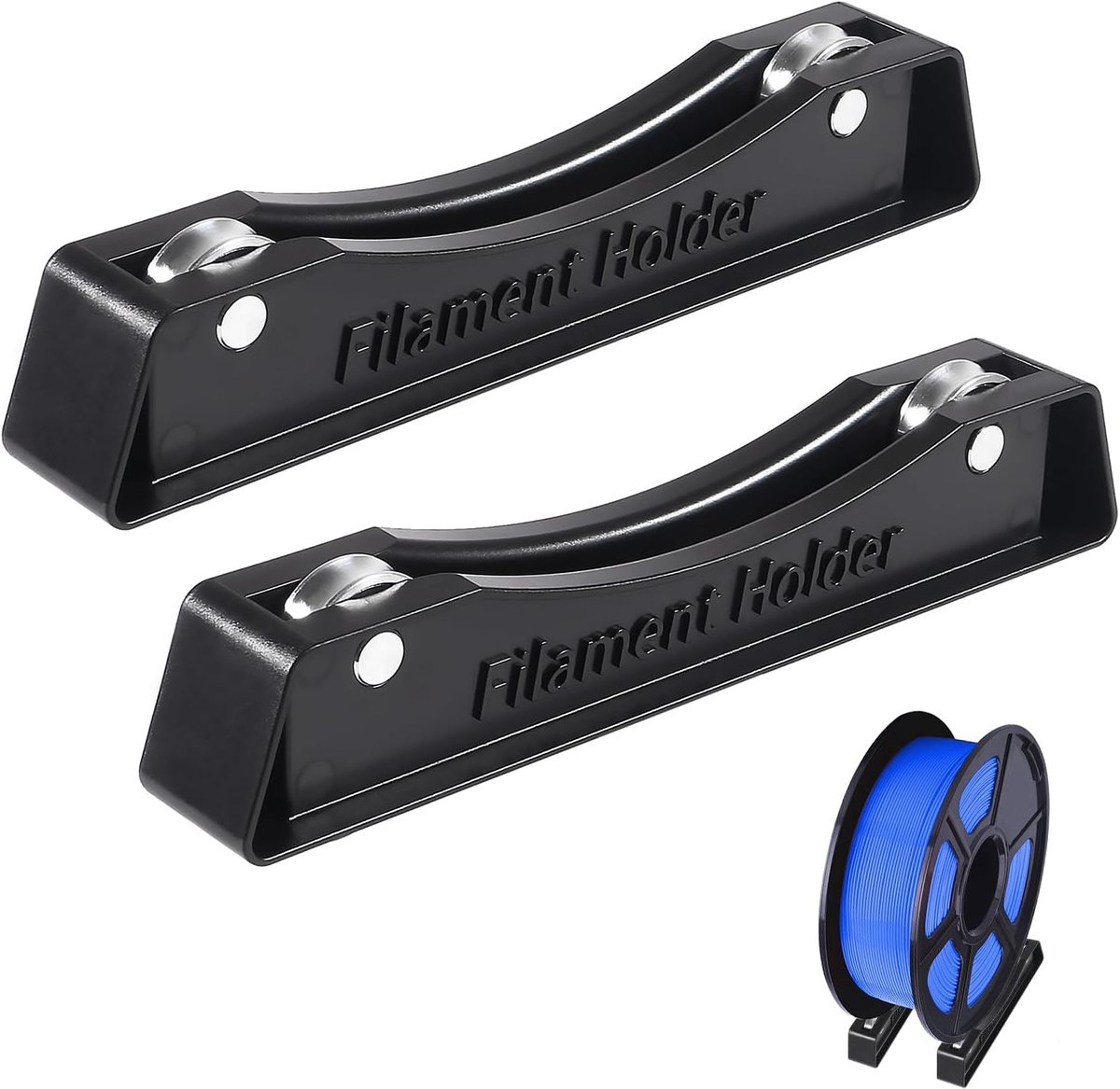 Image of 3D printer reserveonderdelen - 3D Printer Nozzles - 1-par 3D Printer Filament Spool Houder, Universeel voor 3D Printmaterialen
