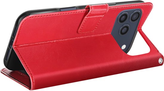 iPhone 17 Pro Kaarthouder case met slider (donkerblauw) kopen? - Phone