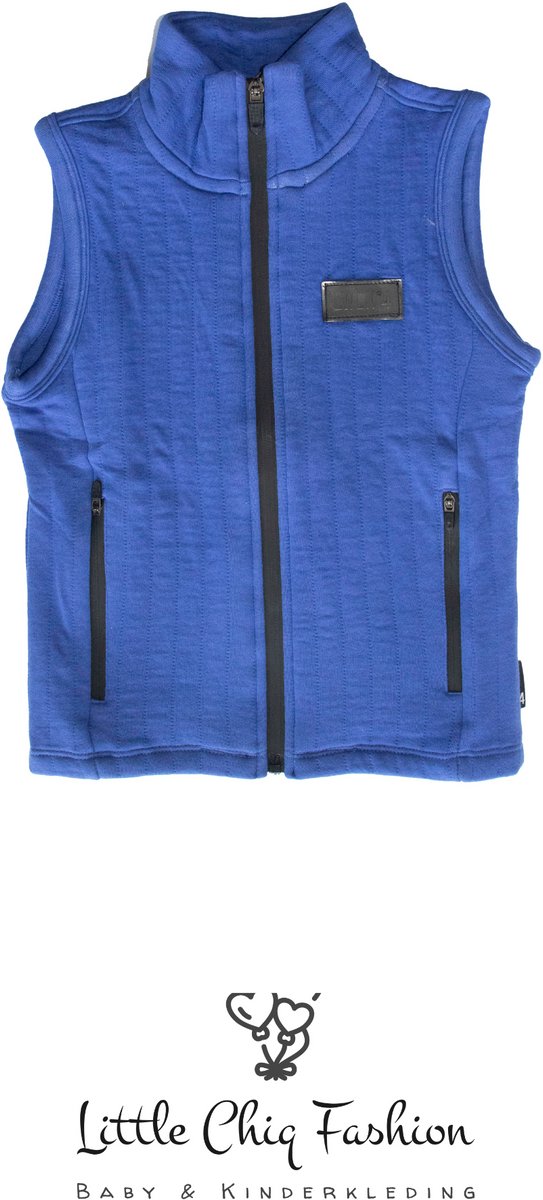 LEWYLOU NO4 Bodywarmer Blauw – Premium Comfort – Luxe Streetwear