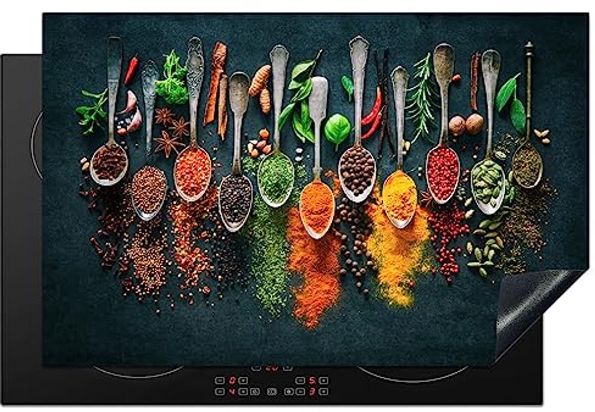 Inductiebeschermer 80x52cm - Keuken Decoratie en Antislip Mat voor Kookplaat