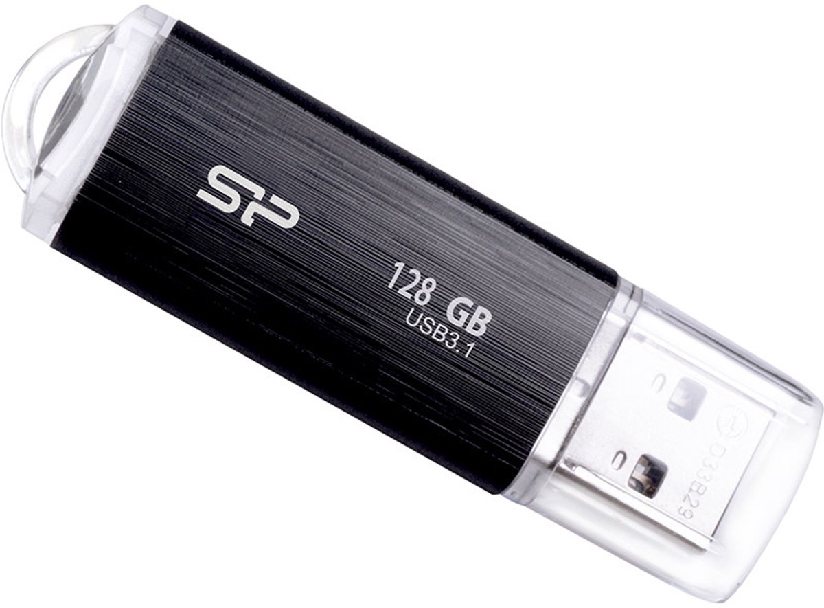 USB-Stick 128GB Silicon Power USB3.1 B02 zwart