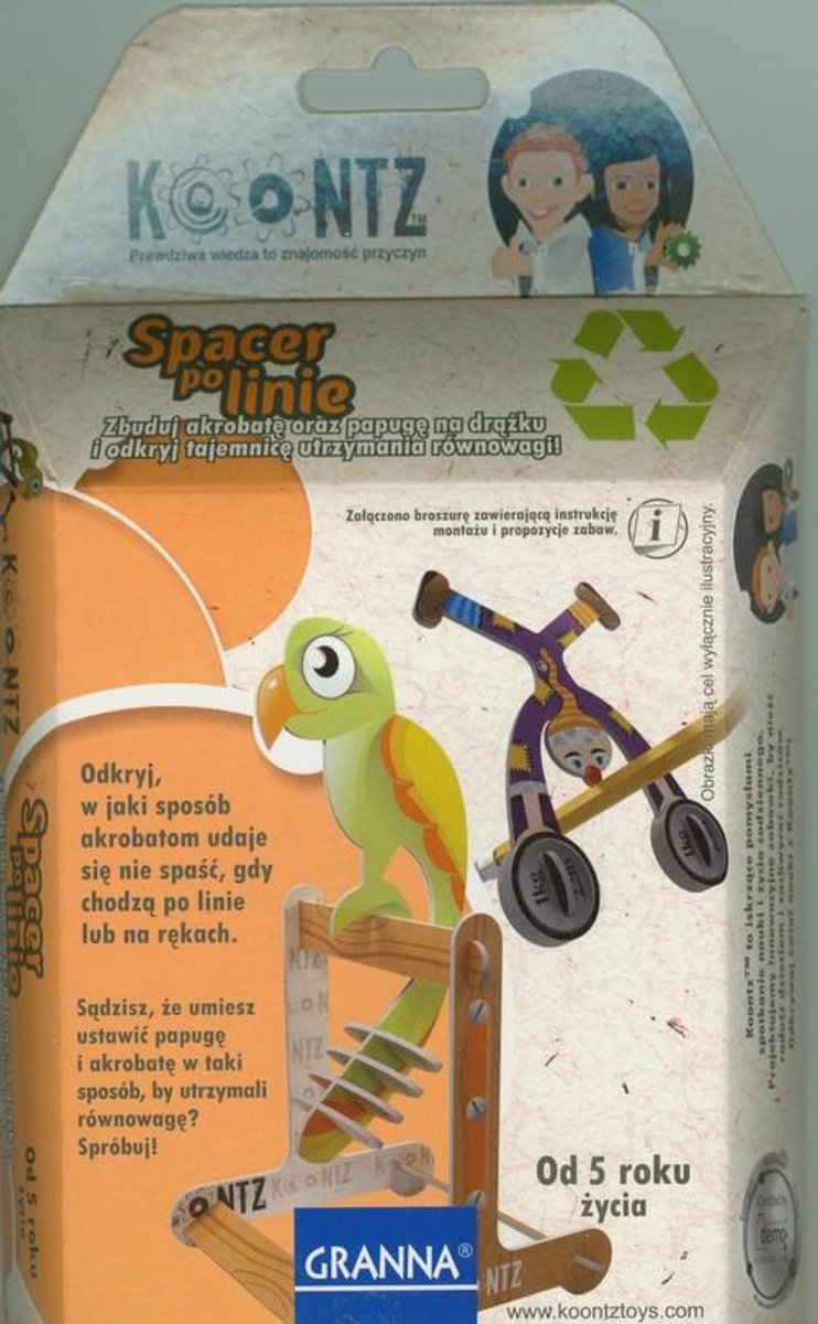 Granna Koontz Spacer po linie 00167 - Puzzle dla dzieci od 3 lat