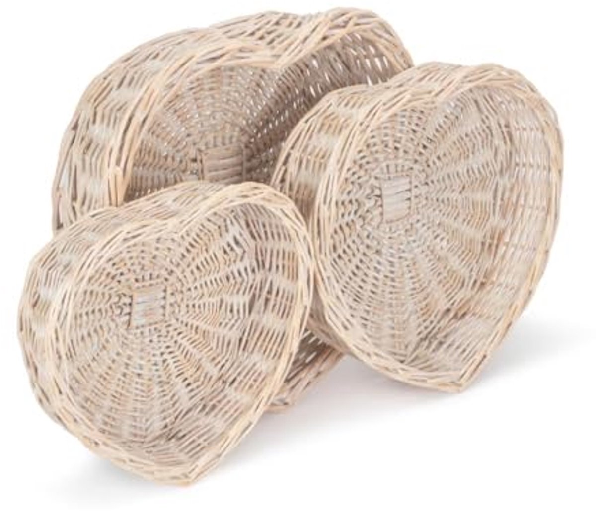 Hamper Shallow Serveertabletten - Wicker Bruin 39 x 8 x 31 cm