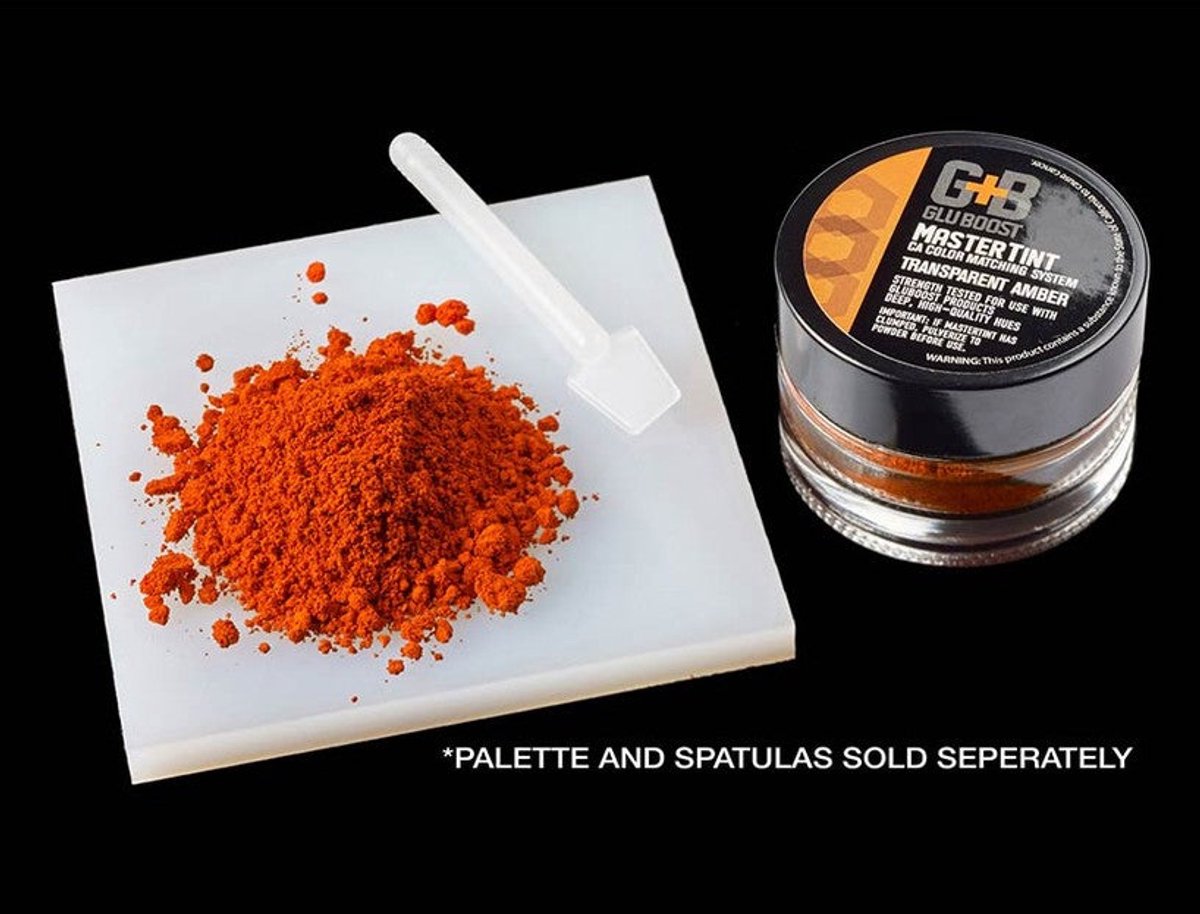 GluBoost GBMTJARAMBR MasterTint Amber – Kleuradditief voor CA-lijm
