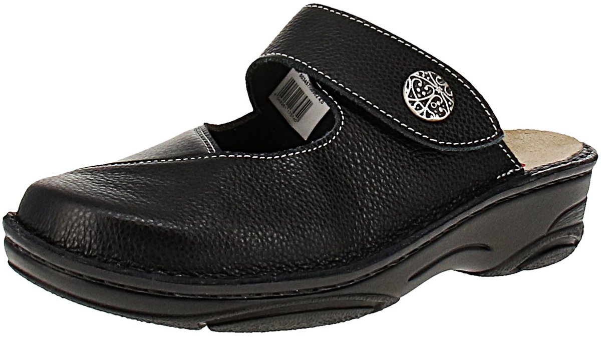 Berkemann 03457 Heliane - Dames pantoffel - 982-Zwart