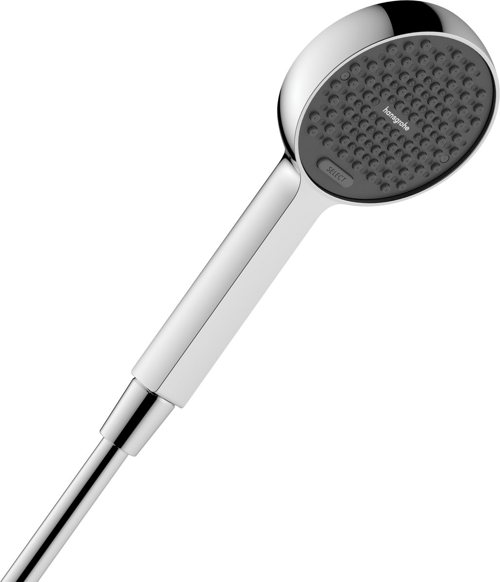 hansgrohe Activera S - Handdouche - EcoSmart waterbesparend - met booster - 95mm - 2 straa