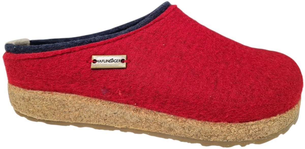 Haflinger Dames en Heren slippers Grizzly Kris